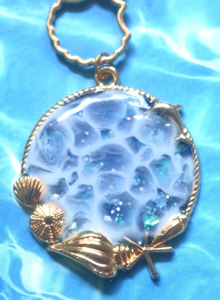 海のキーホルダー