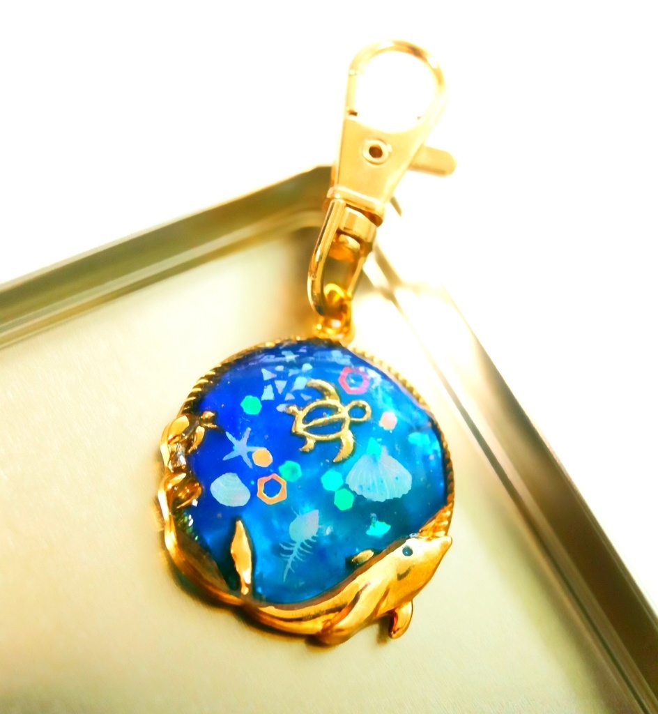 海のキーホルダー