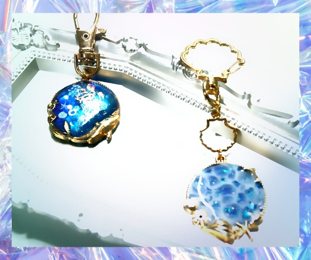 海のキーホルダー