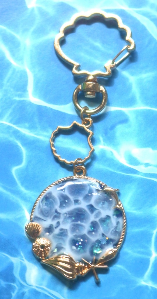 海のキーホルダー