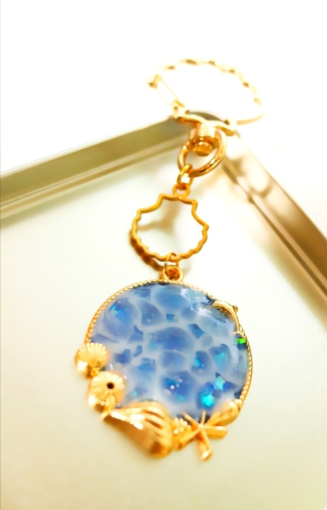 海のキーホルダー