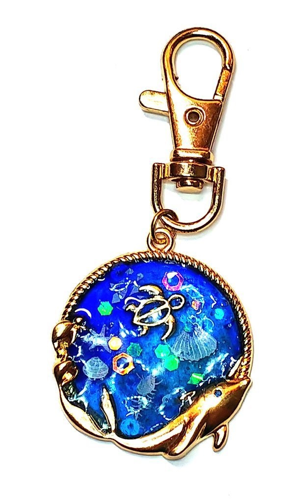 海のキーホルダー