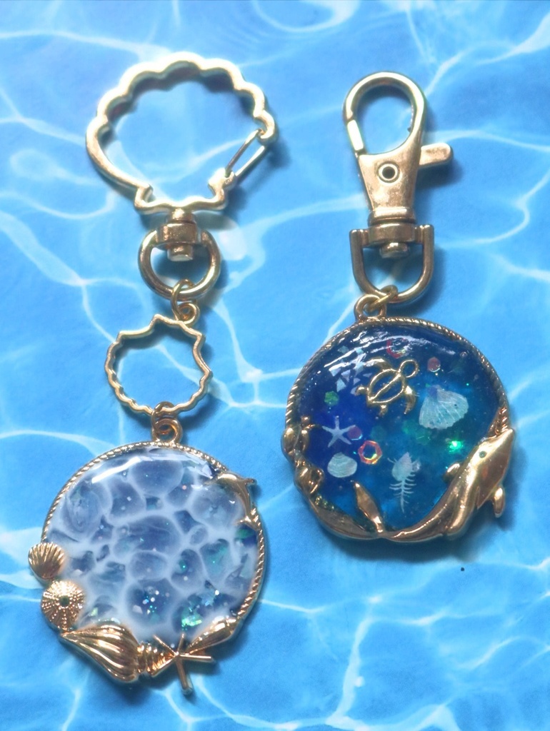 海のキーホルダー