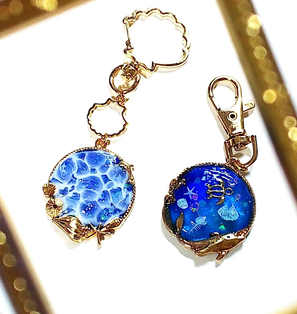 海のキーホルダー