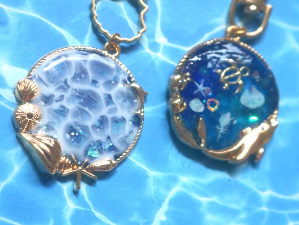 海のキーホルダー