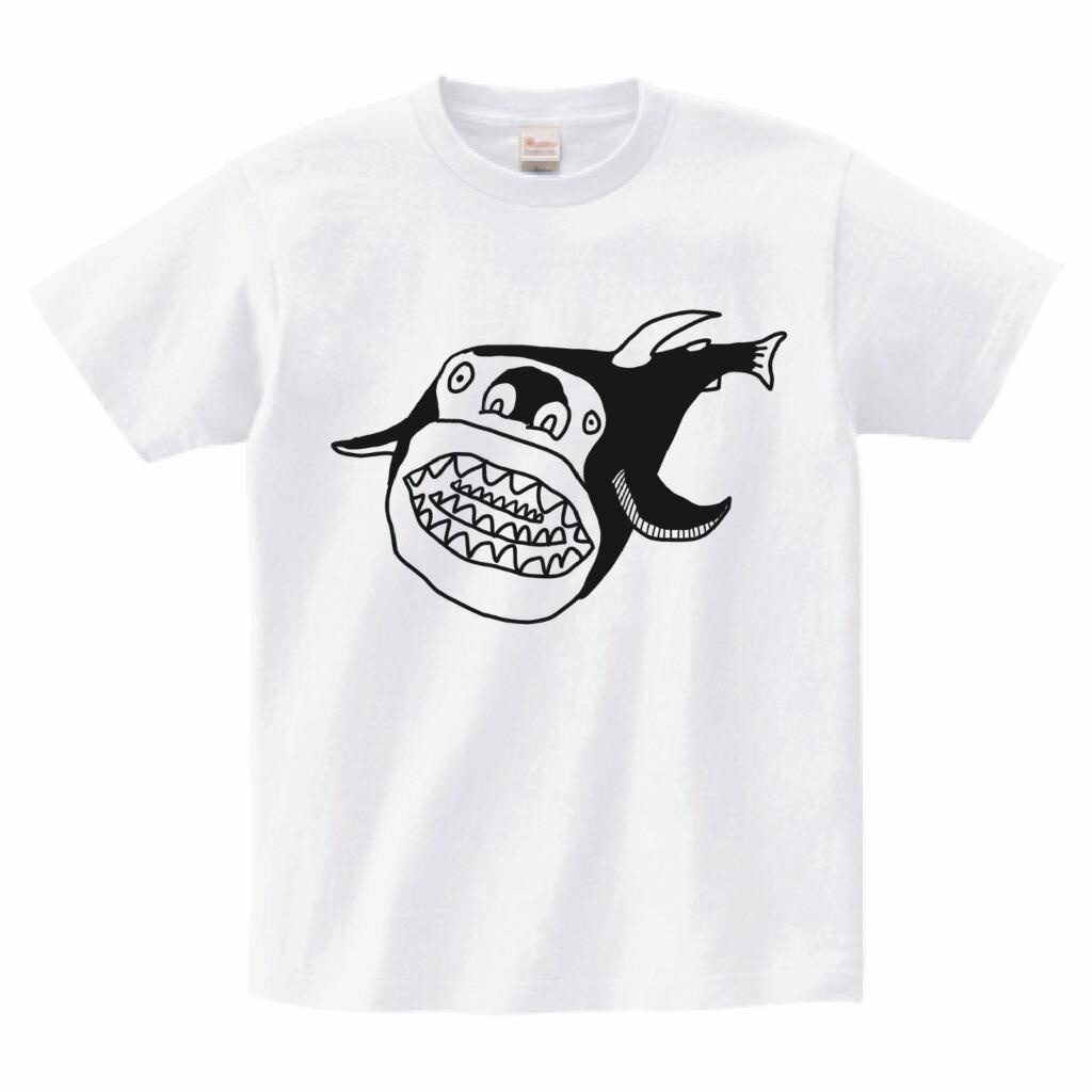 鮫Tシャツ（正面アニマルシリーズ）
