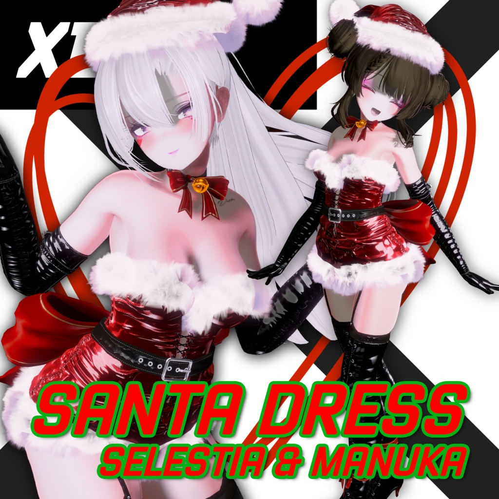 [SELESTIA, MANUKA] SANTA DRESS🎅🎅