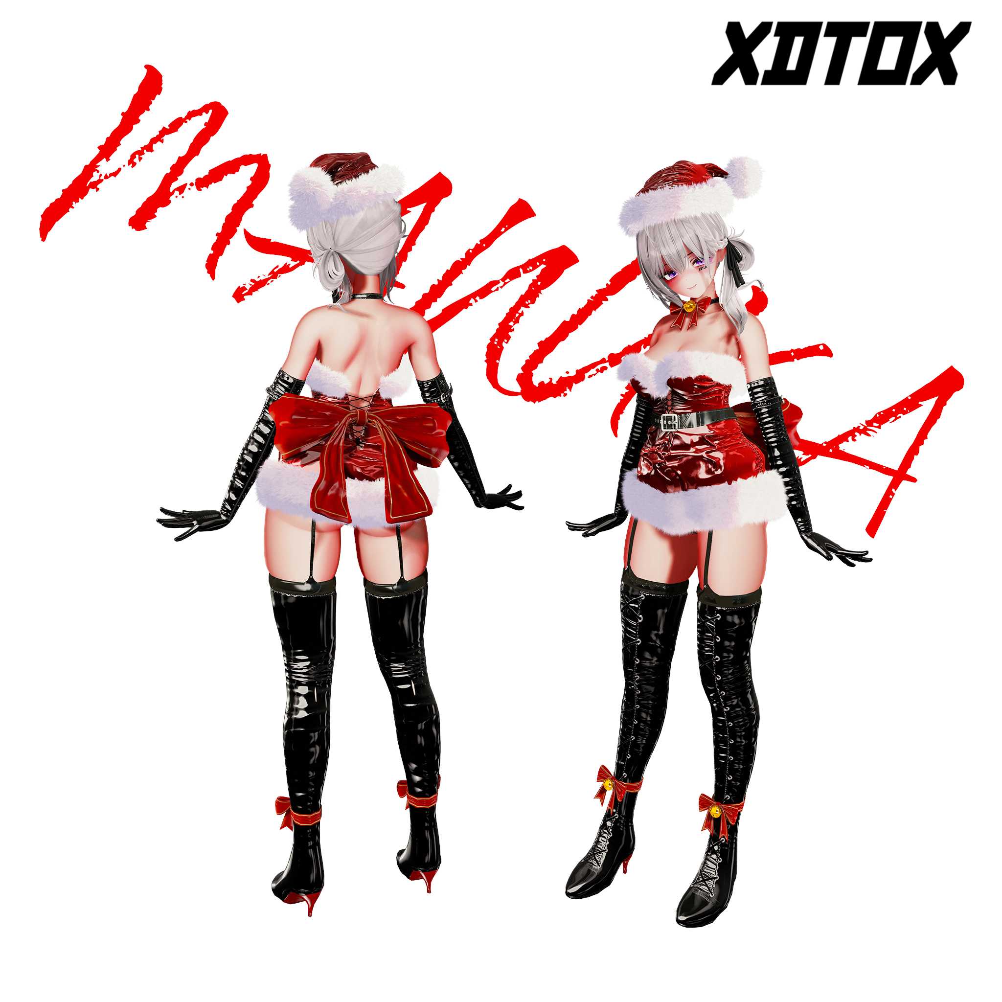 [7アバター対応] Santa Dress🎅🎅 - Xdtox - Booth