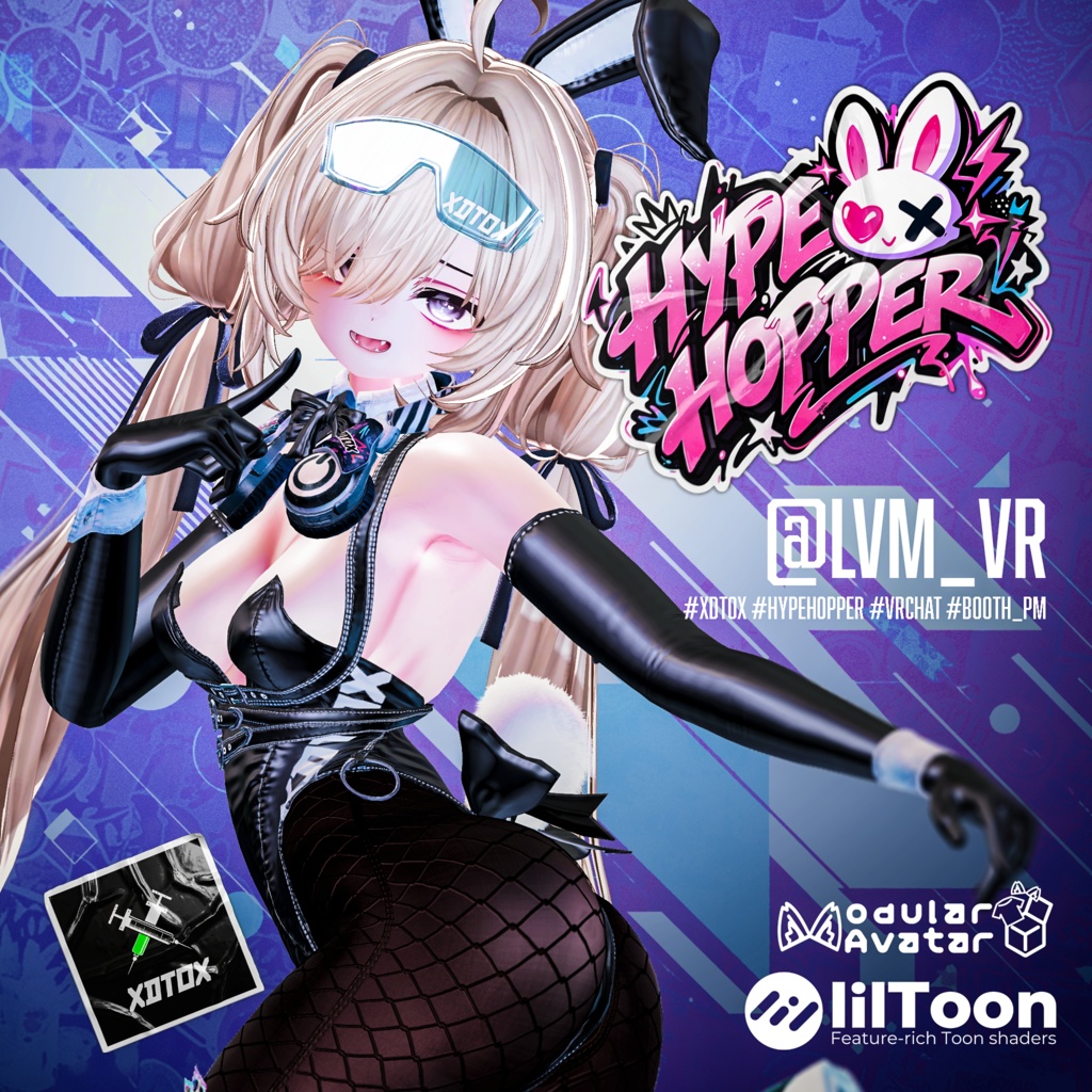 🐰🐰『Hype Hopper』🐰🐰 6アバター対応