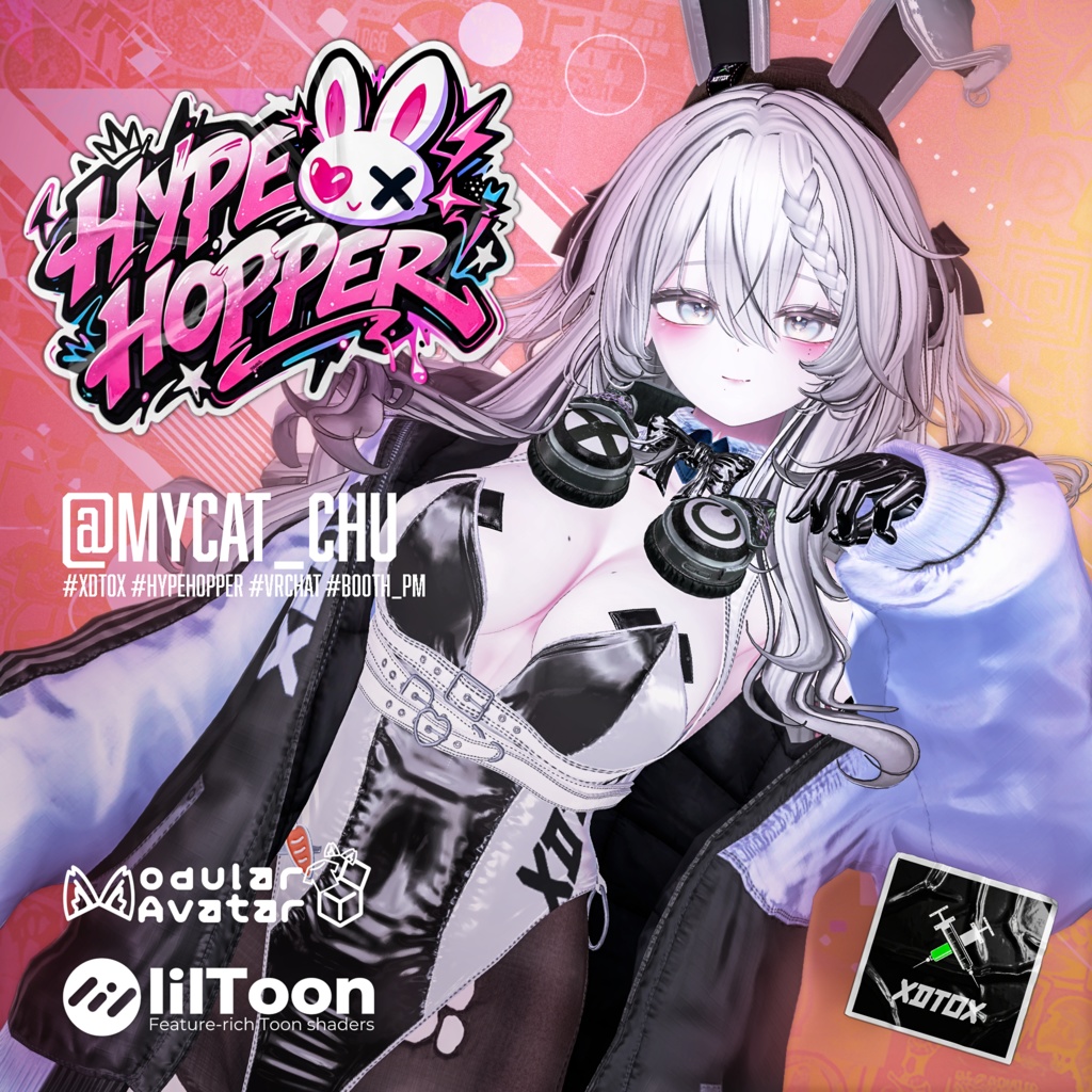 🐰🐰『Hype Hopper』🐰🐰 6アバター対応