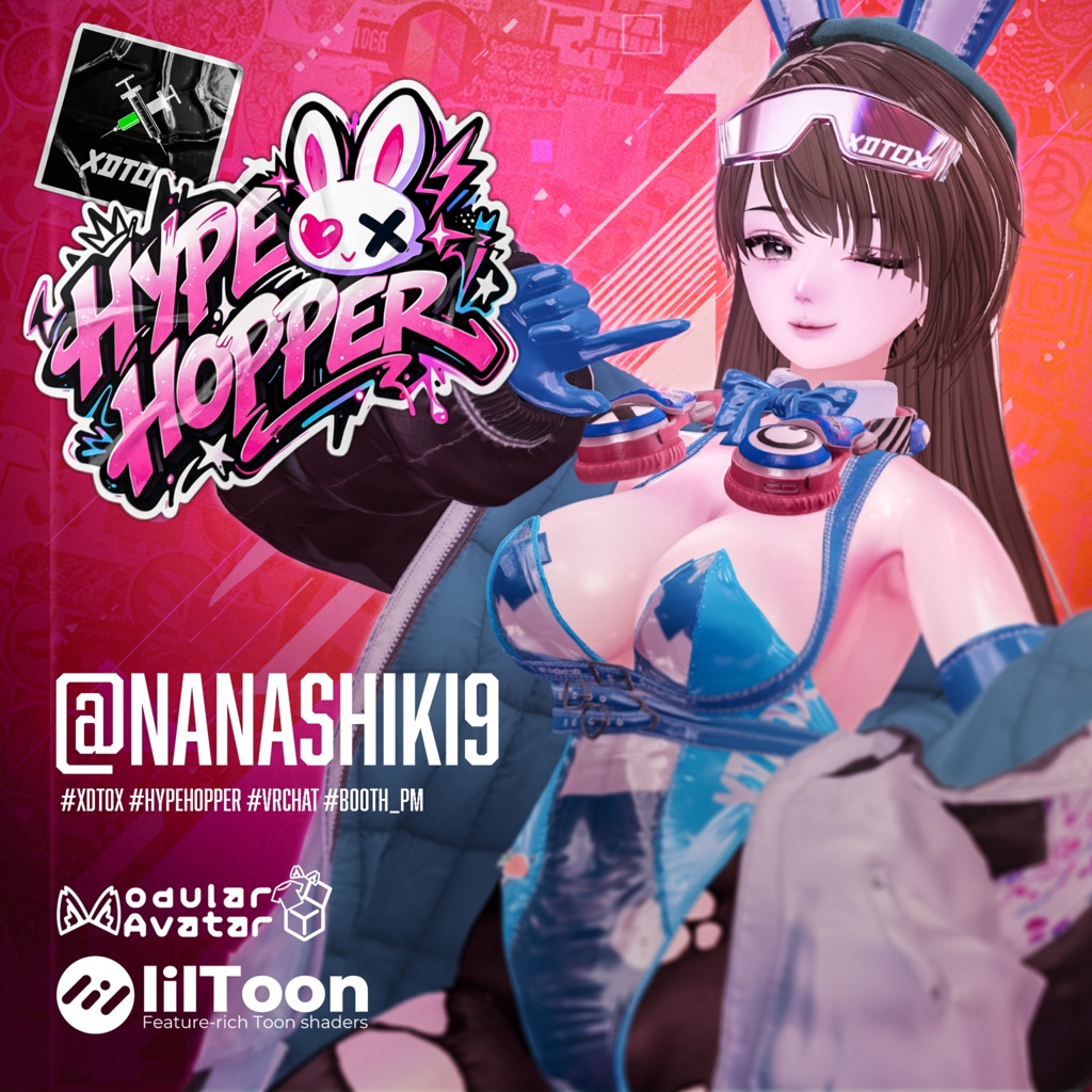 🐰🐰『Hype Hopper』🐰🐰 6アバター対応