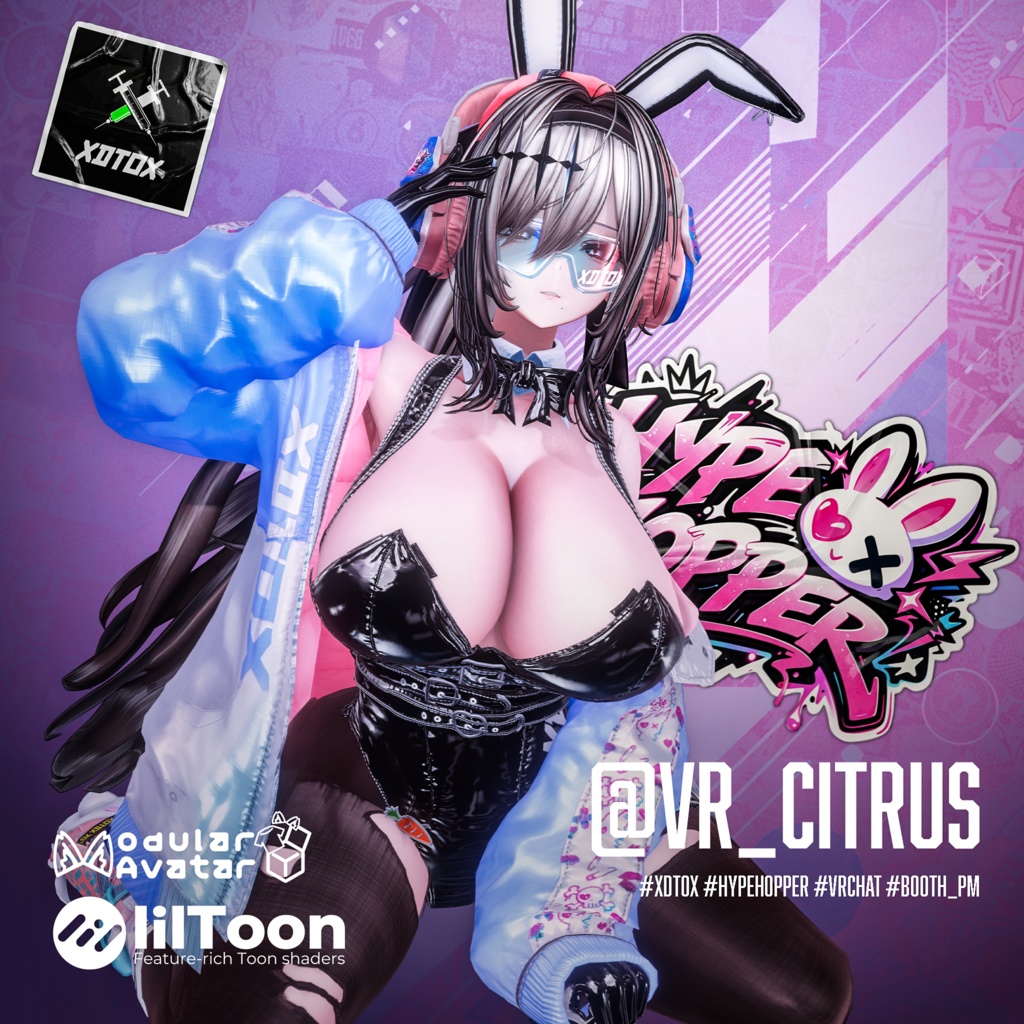 🐰🐰『Hype Hopper』🐰🐰 6アバター対応