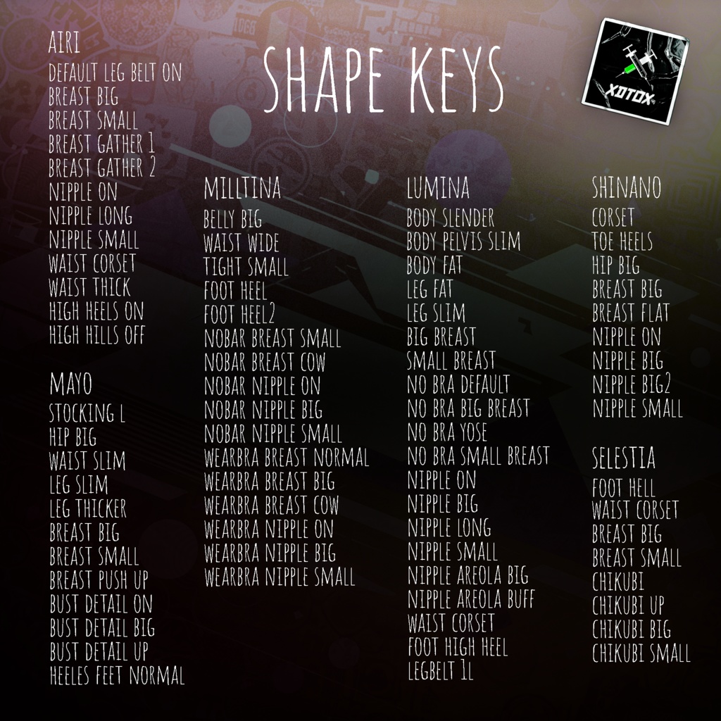 🐰🐰『Hype Hopper』🐰🐰 6アバター対応