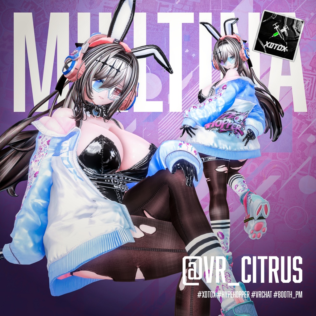 🐰🐰『Hype Hopper』🐰🐰 6アバター対応