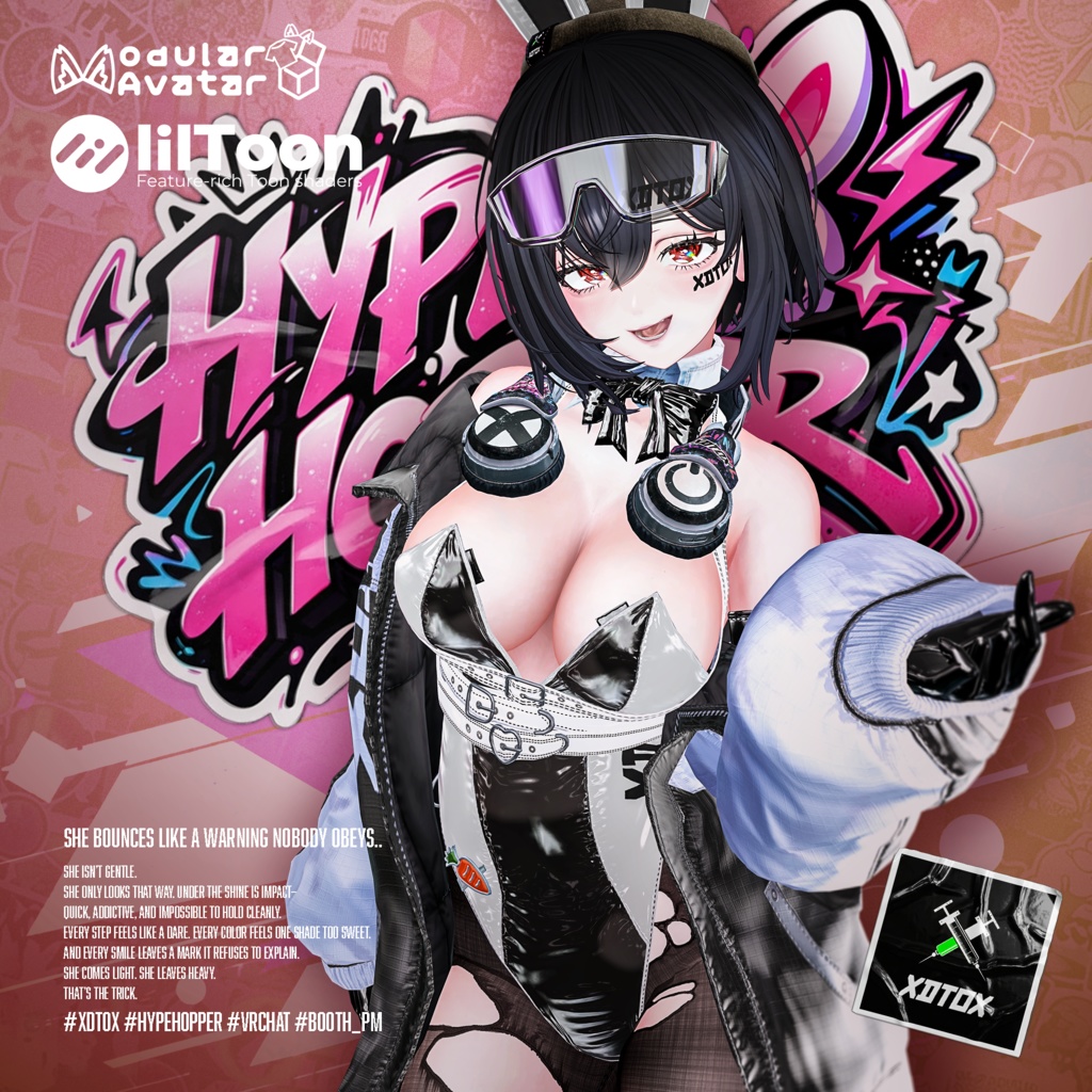 🐰🐰『Hype Hopper』🐰🐰 6アバター対応