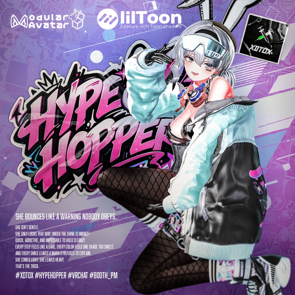 🐰🐰『Hype Hopper』🐰🐰 6アバター対応