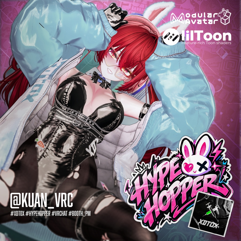 🐰🐰『Hype Hopper』🐰🐰 6アバター対応