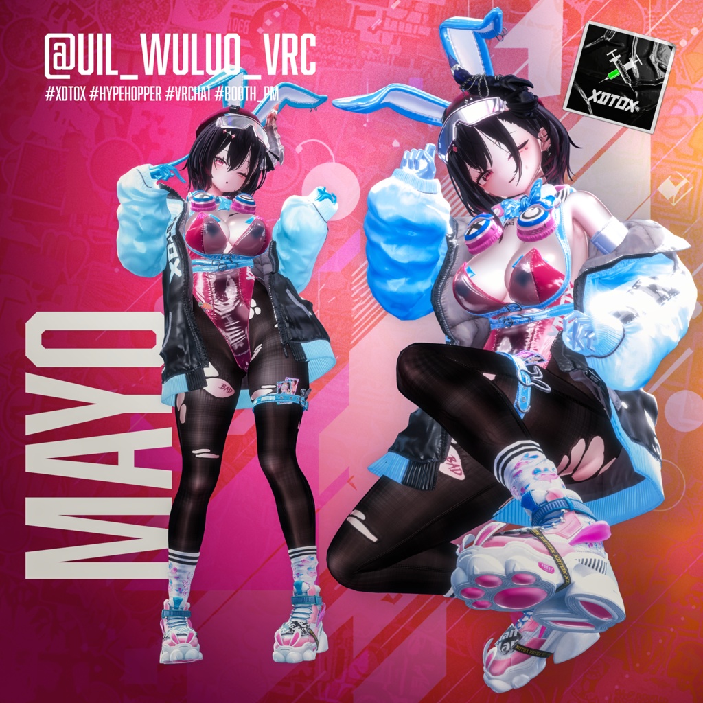 🐰🐰『Hype Hopper』🐰🐰 6アバター対応