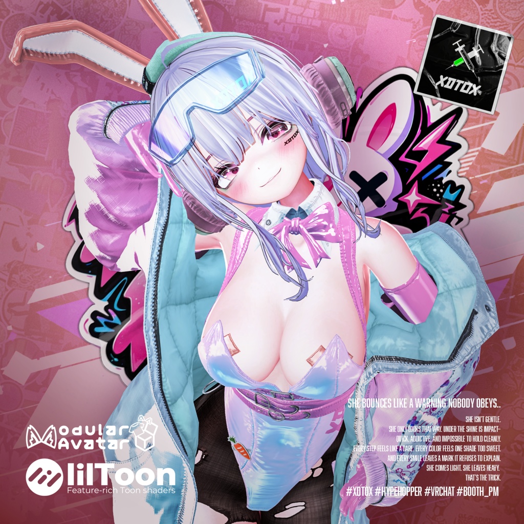 🐰🐰『Hype Hopper』🐰🐰 6アバター対応