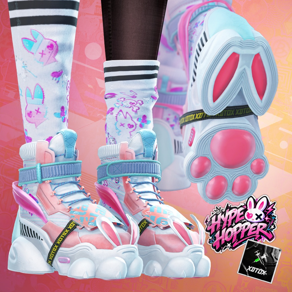 🐰🐰『Hype Hopper』🐰🐰 6アバター対応