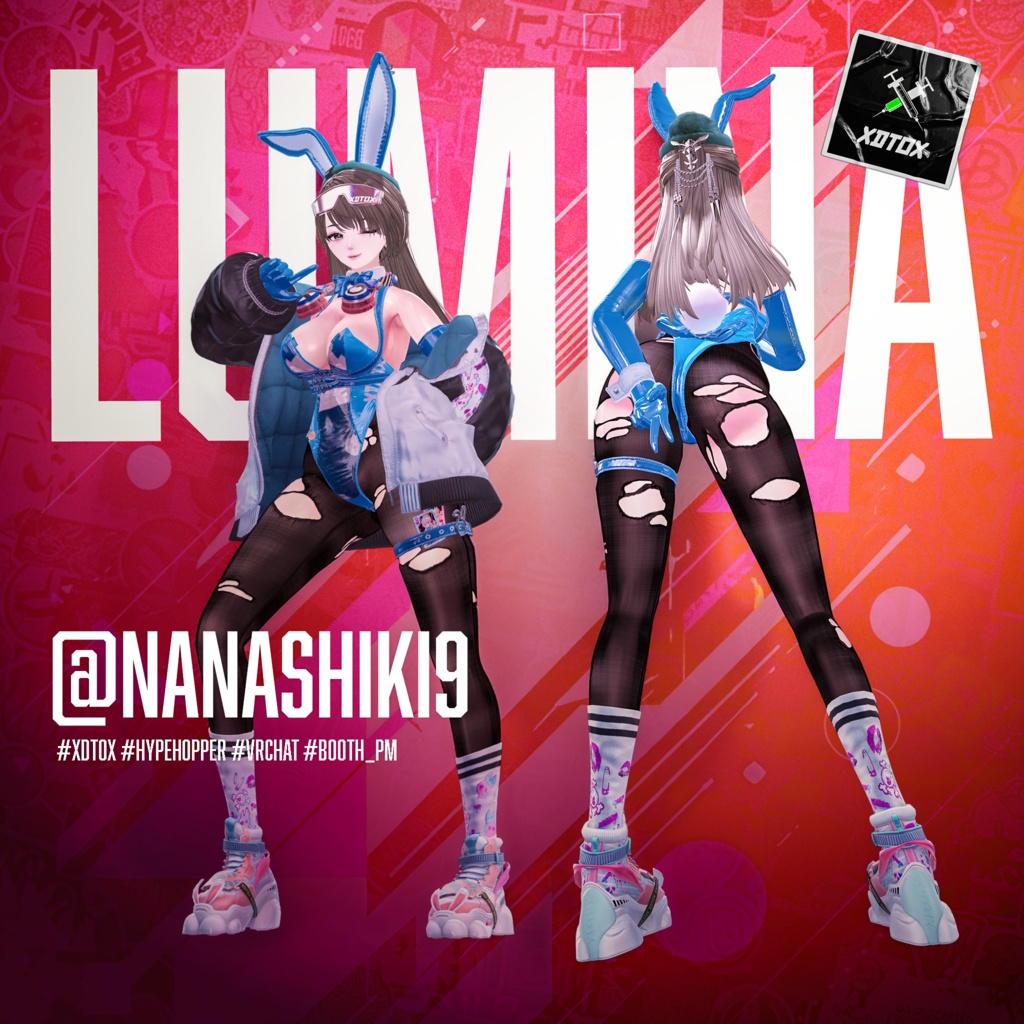 🐰🐰『Hype Hopper』🐰🐰 6アバター対応