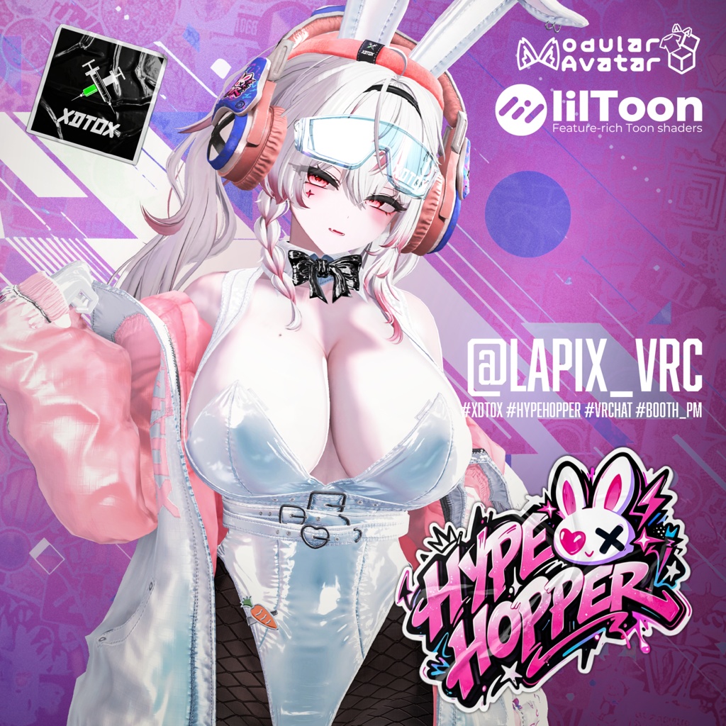 🐰🐰『Hype Hopper』🐰🐰 6アバター対応