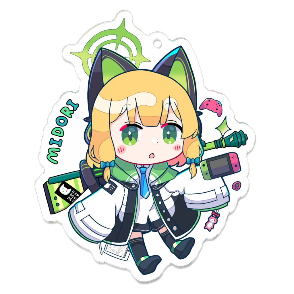 【ブルアカ】才羽ミドリ アクリルキーホルダー