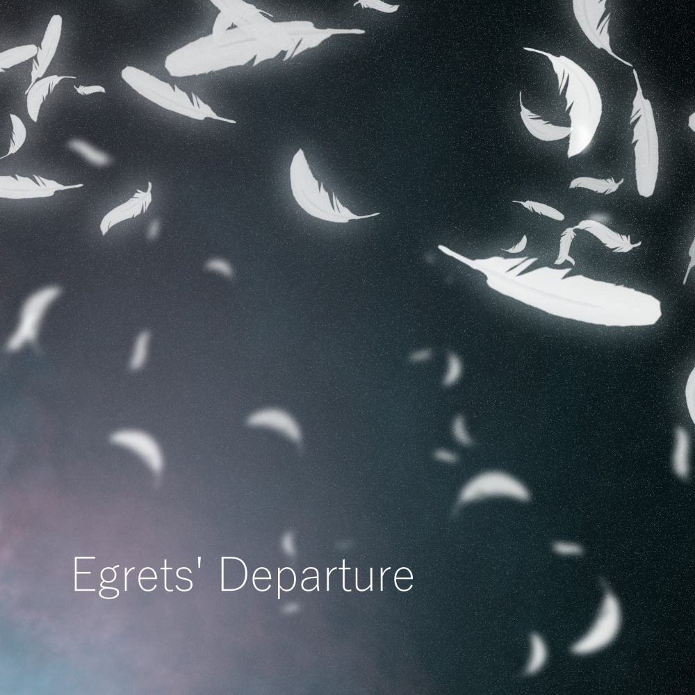 Egrets' Departure