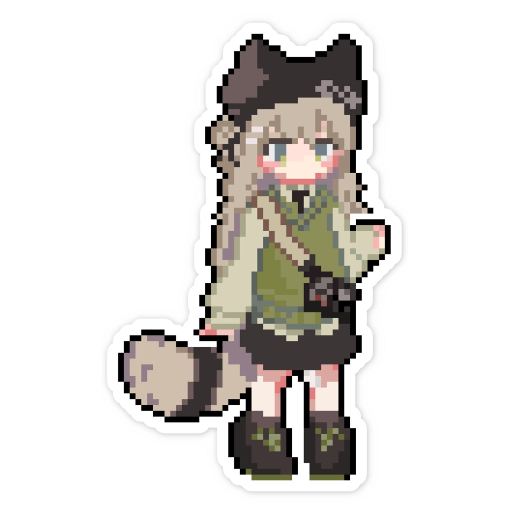 【ステッカー】キプフェル ドット絵