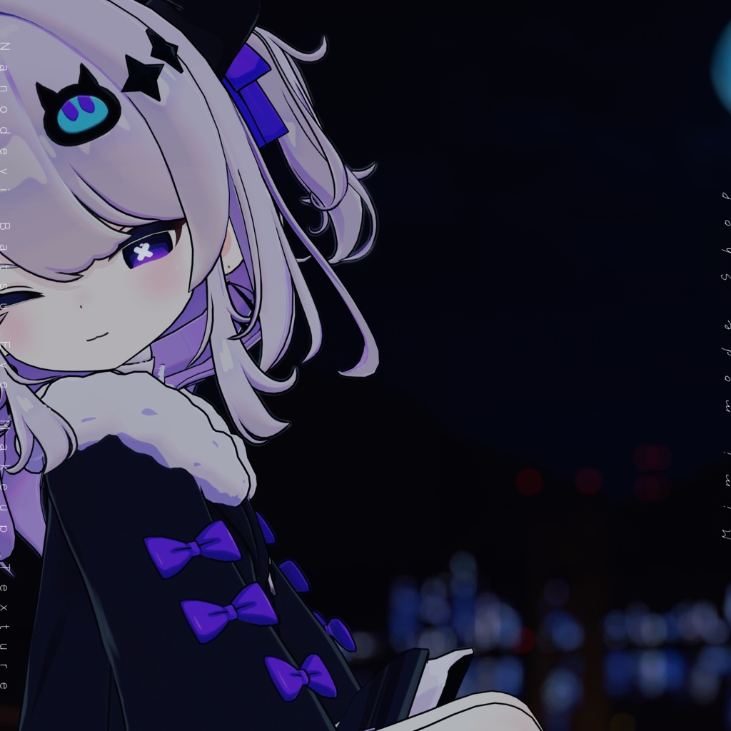 【なのでび/Nanodevi】Batsu Eye + Makeup Texture