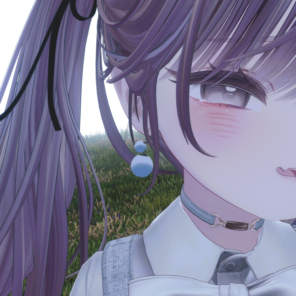 ふわもこピアス