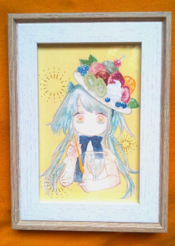 額装『完璧な行方不明』