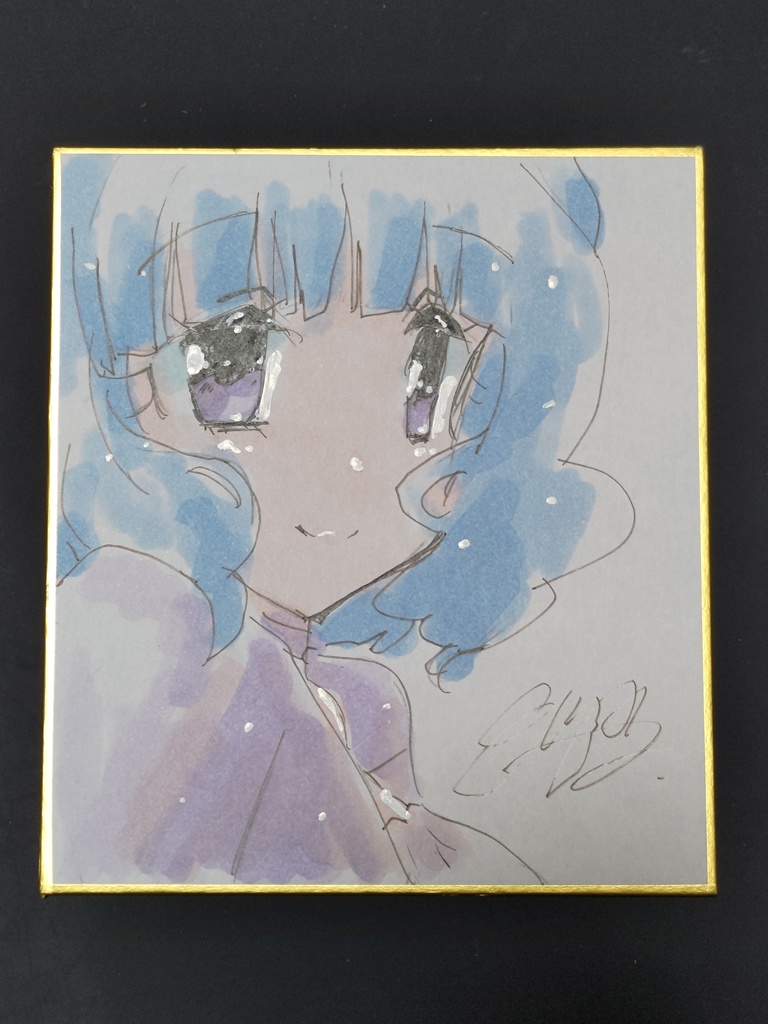 オリジナル色紙