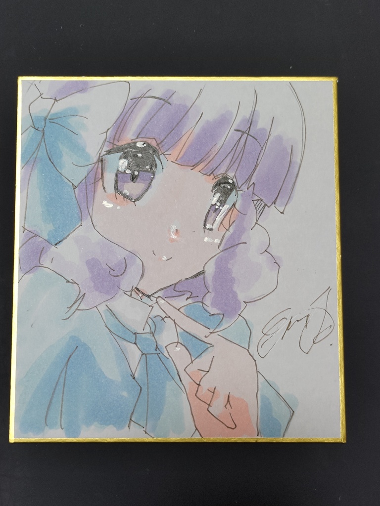 オリジナル色紙