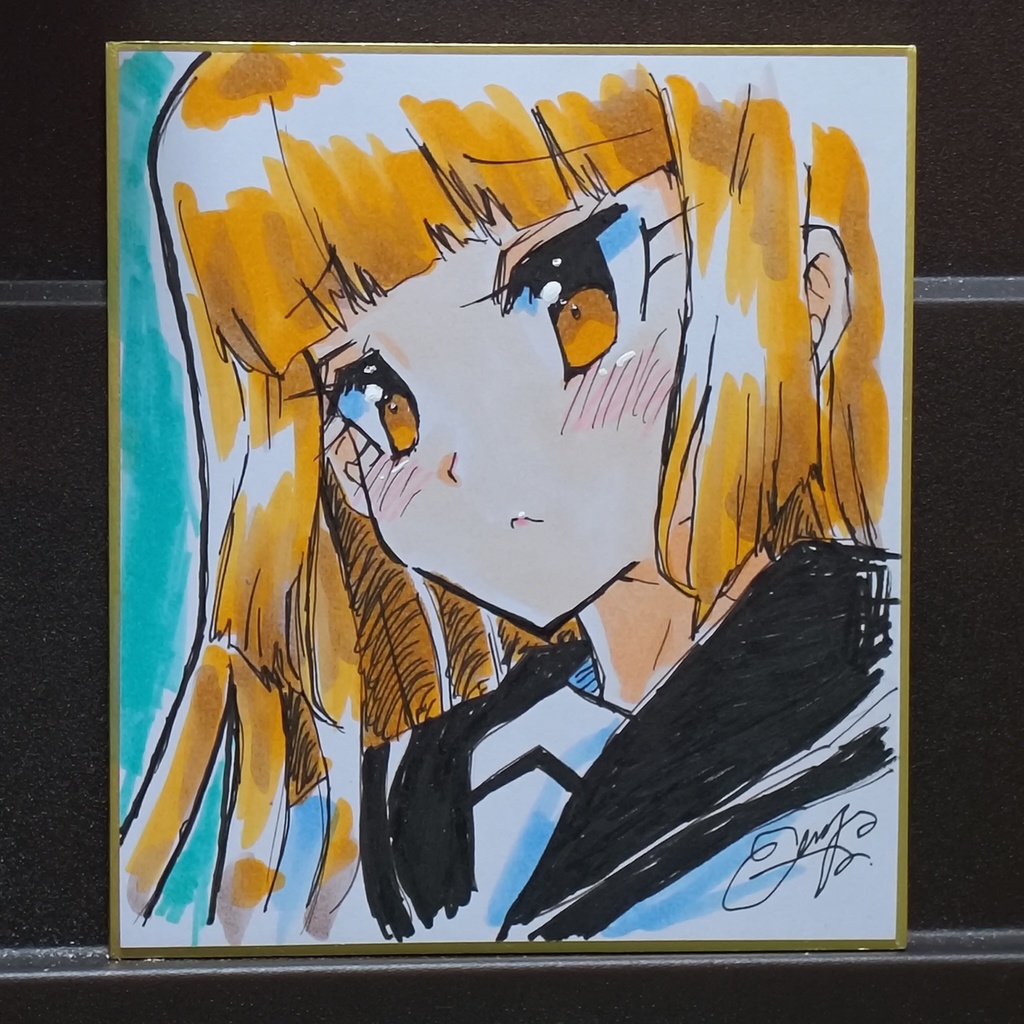 オリジナルミニ色紙