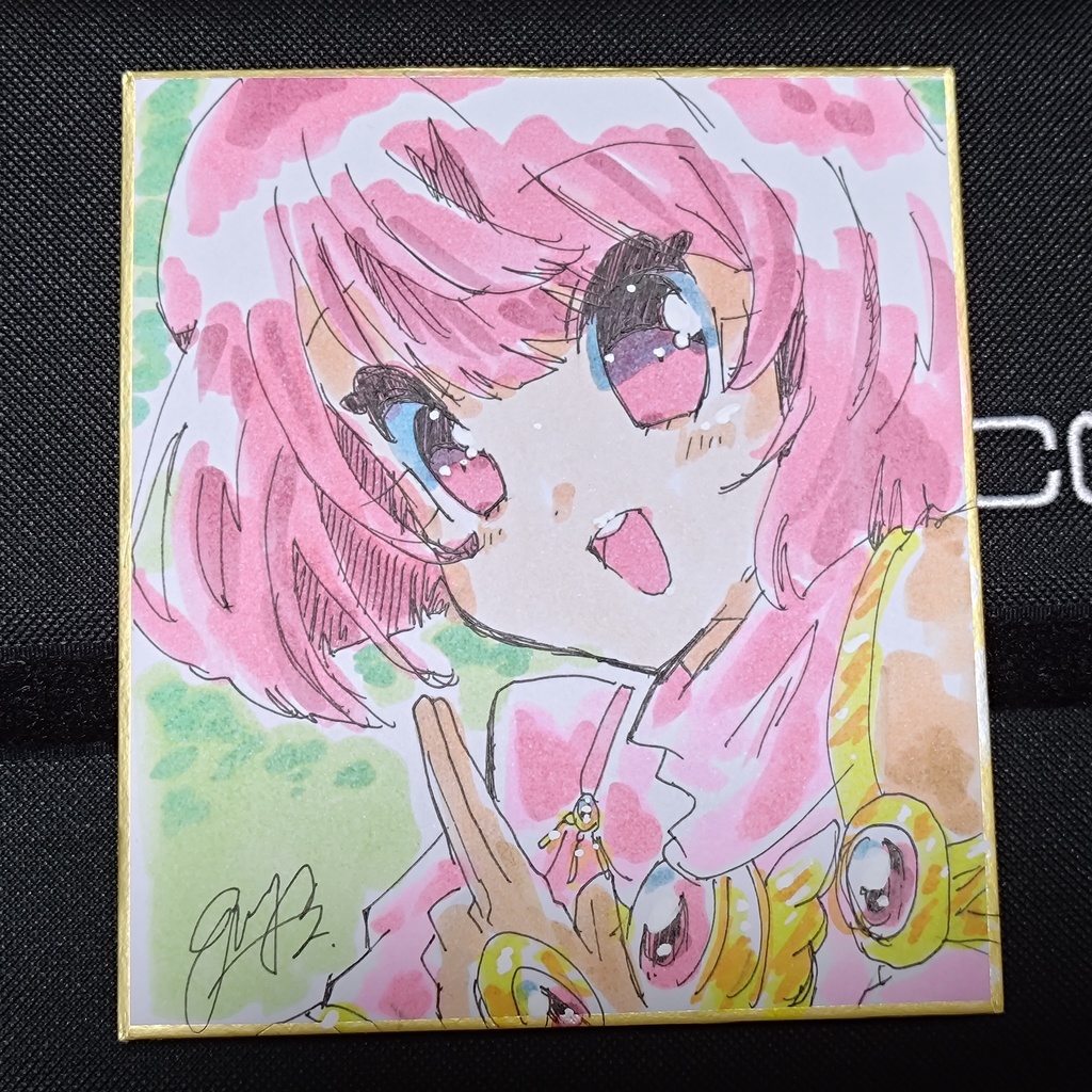 オリジナルミニ色紙 レッド系