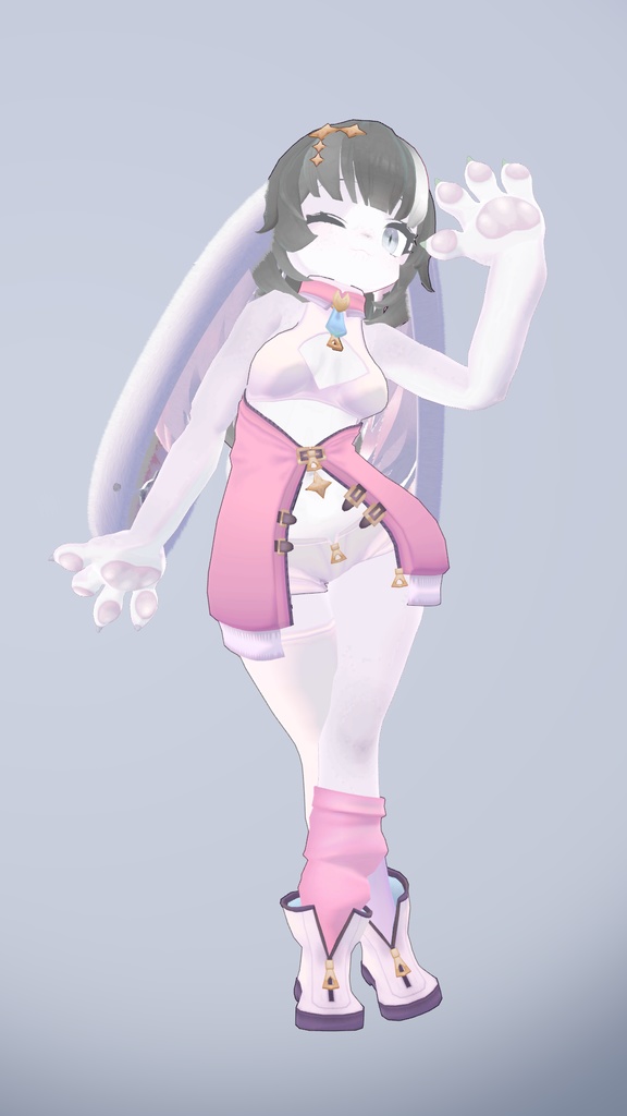 ステラ―ロップバニーセット=Stella Lop Bunny Ear&Tail Set=