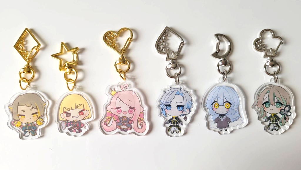 【全6種】Showdown アクリルキーホルダー