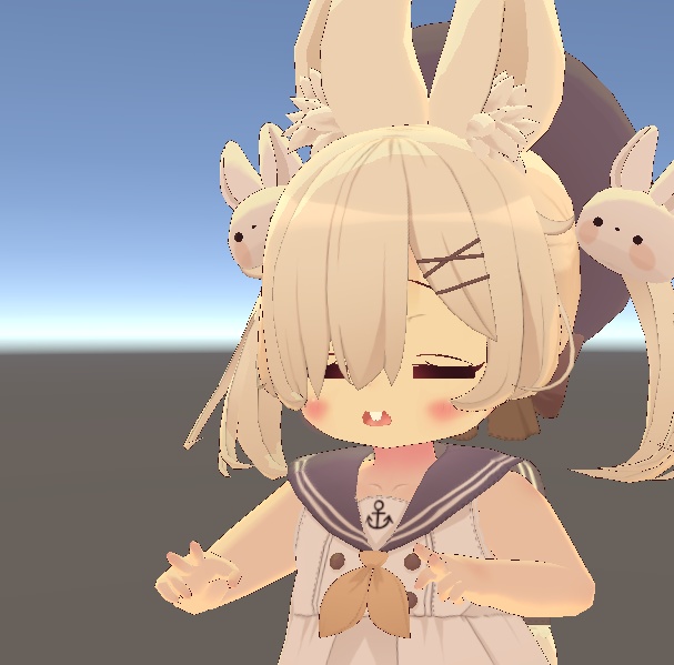 VRC想定 うさぎの歯