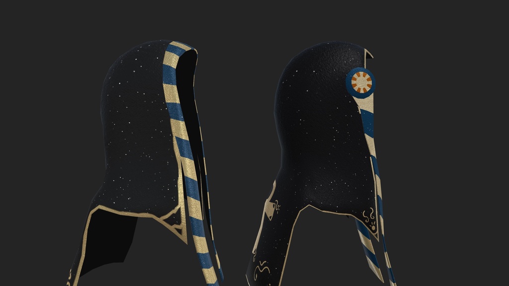 ⭐おまけ付き⭐ エジプト神マスク ※(マスクtypeは水瀬対応)仮面タイプもあり