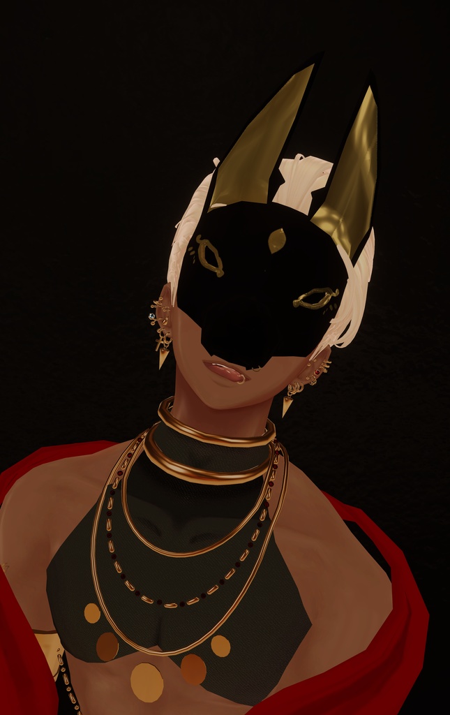 ⭐おまけ付き⭐ エジプト神マスク ※(マスクtypeは水瀬対応)仮面タイプもあり