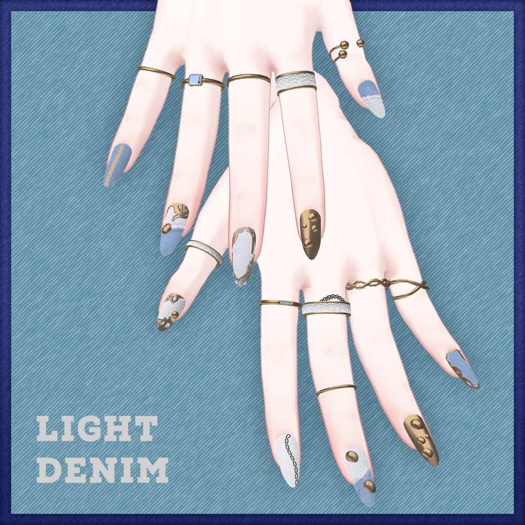 デニムネイル -DENIM NEIL- (7アバター対応・MA対応)