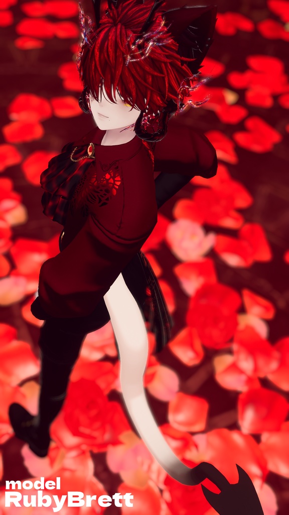 太い!!! 悪魔の尻尾!!!