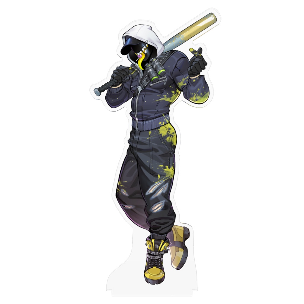 アヌ人外(黄色フーディー)アクスタ