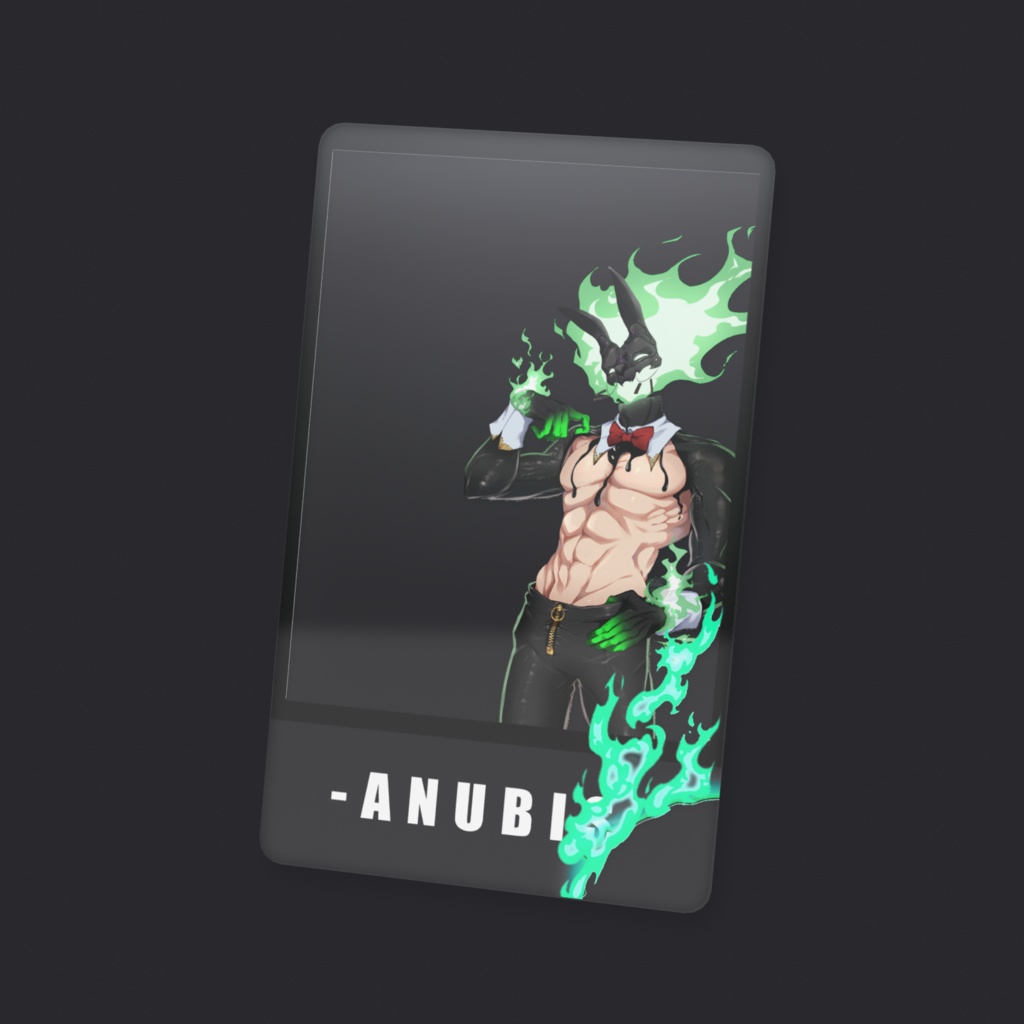 アヌ人外(炎頭)クリアカード