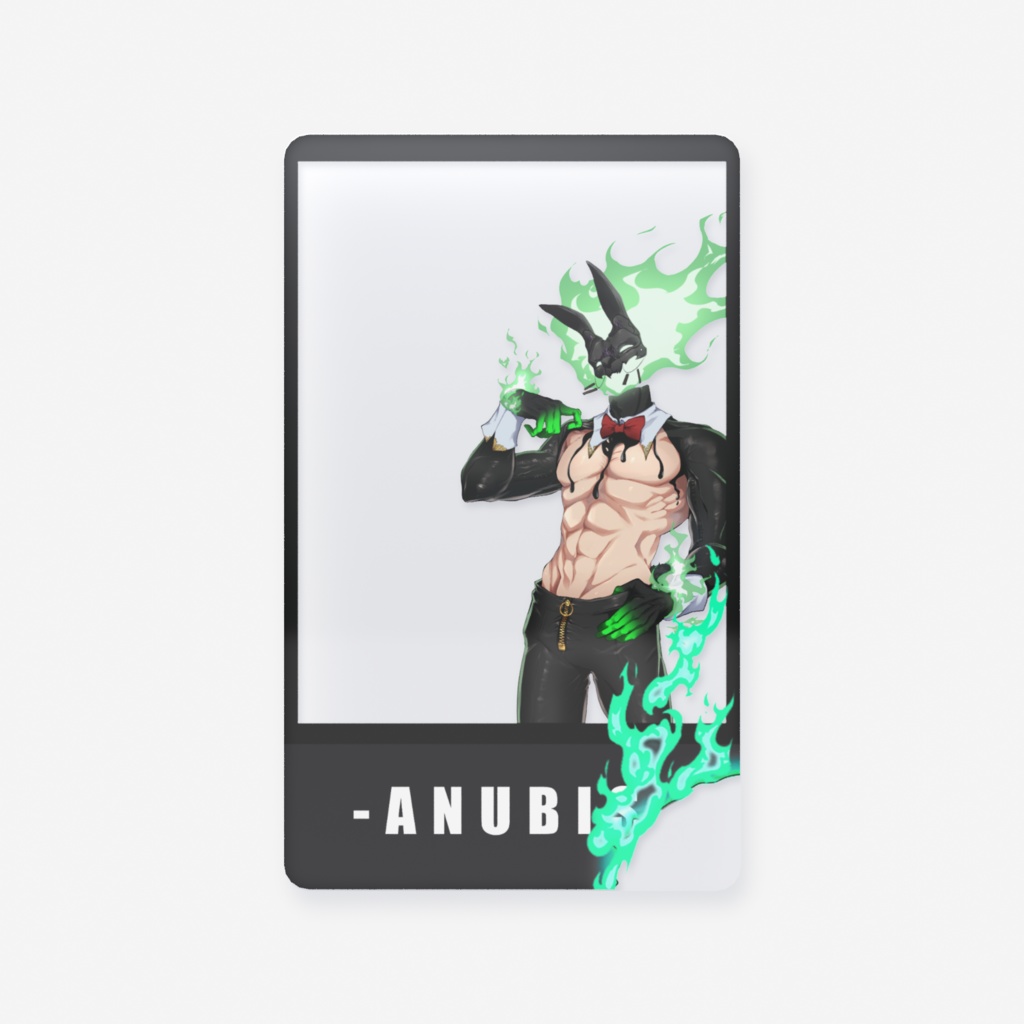 アヌ人外（炎頭）クリアカード