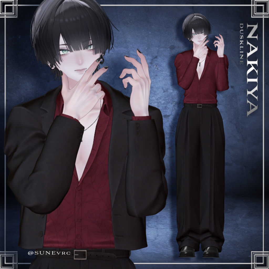 ★発売記念セール★男性用向け3D衣装『DUSK LINE』