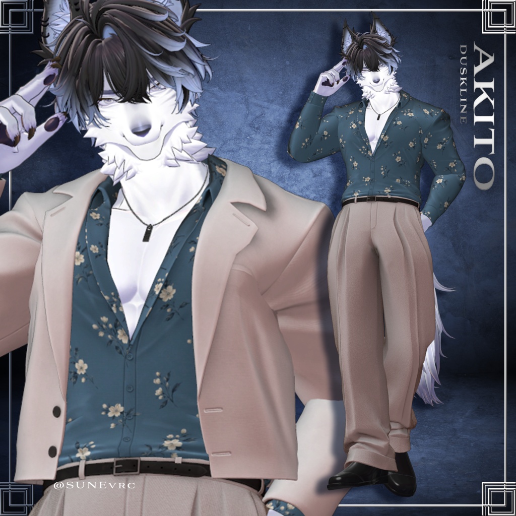 ★発売記念セール★男性用向け3D衣装『DUSK LINE』