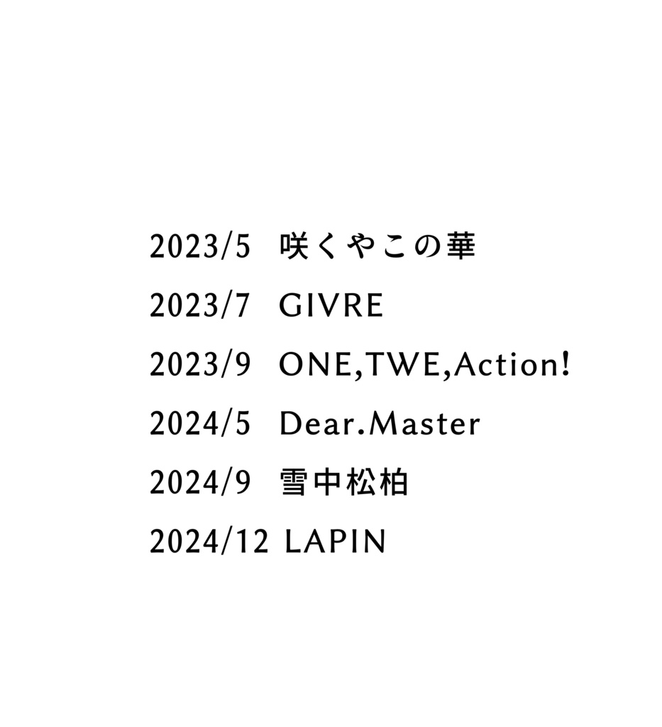 【事前通販】Record ver.2