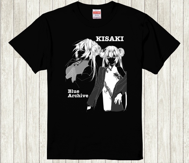 【ブルアカ】キサキコットンTシャツ　 XL